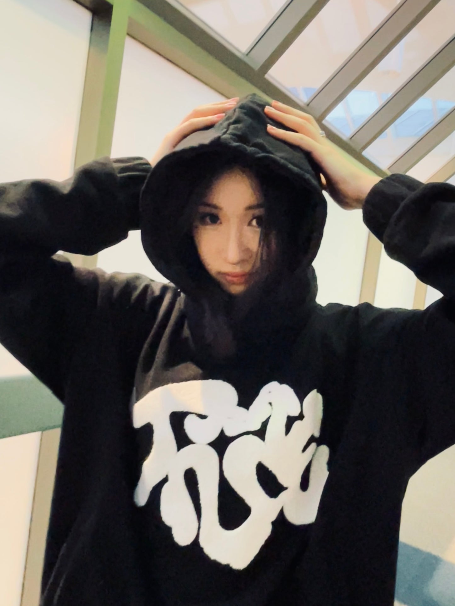MASKED HOODIE (NOIR)
