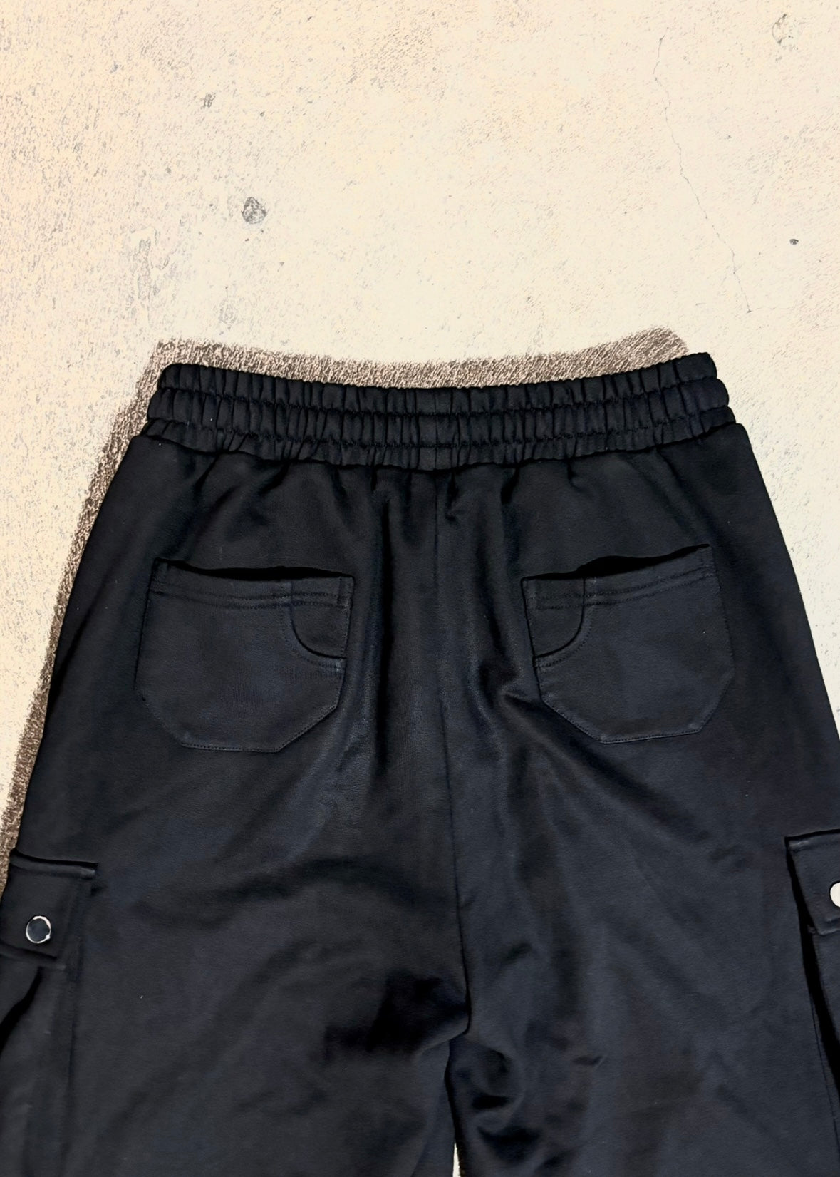CARGO SWEATPANTS (NOIR)