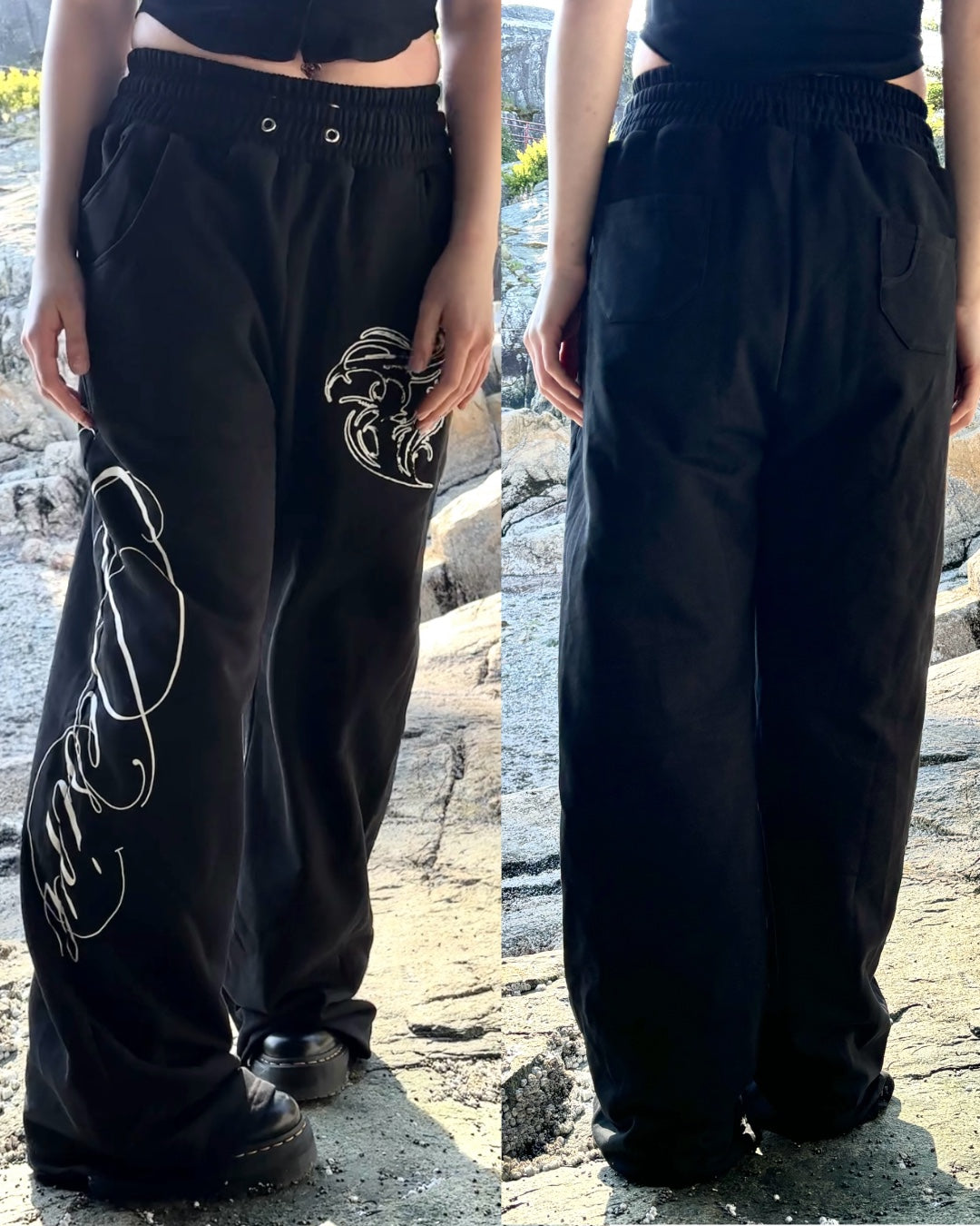 'DESIRE' SWEATPANTS (NOIR)