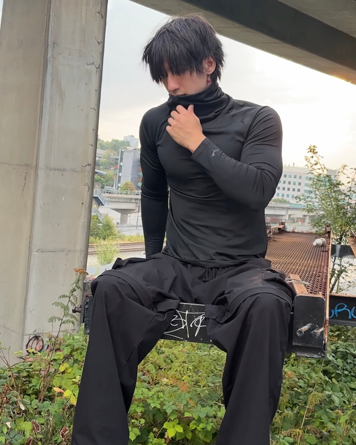 ‘MASKED’ LONGSLEEVE COMPRESSION