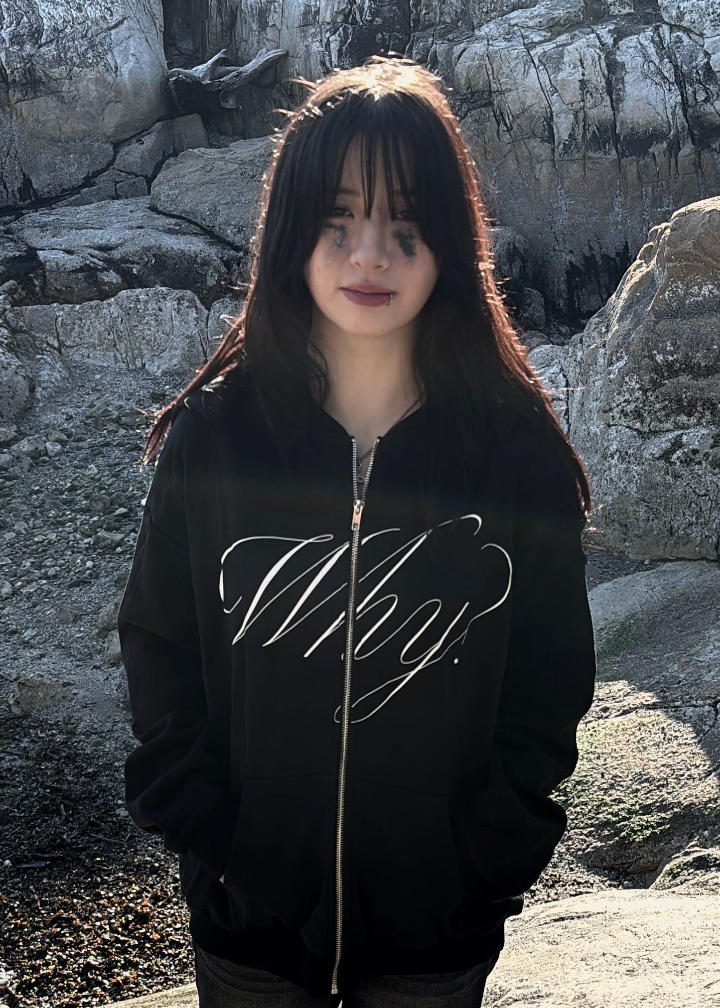 'Why?' Cloak Zipup