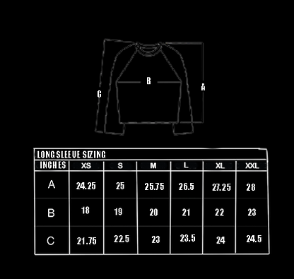 'BLACK IRIS' LONGSLEEVE